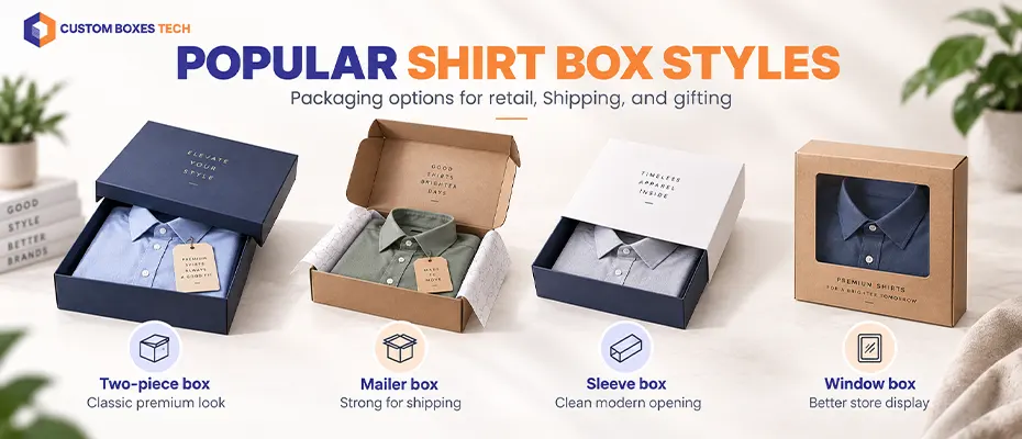 Best Packaging Styles for Shirts