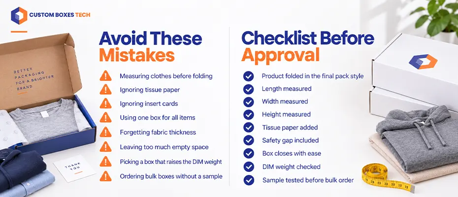 Common Apparel Box Sizing Mistakes to Avoid