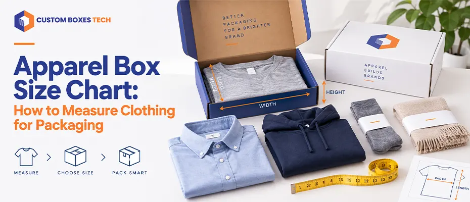Apparel Box Size Chart: How to Measure Clothing for Packaging