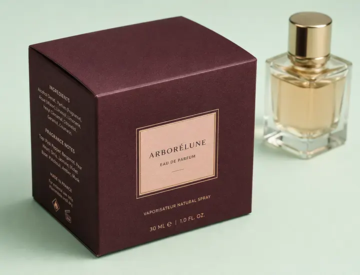 Card Stock Perfume Boxes