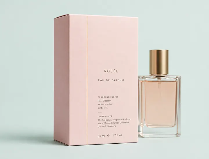 Custom Pink Perfume Boxes