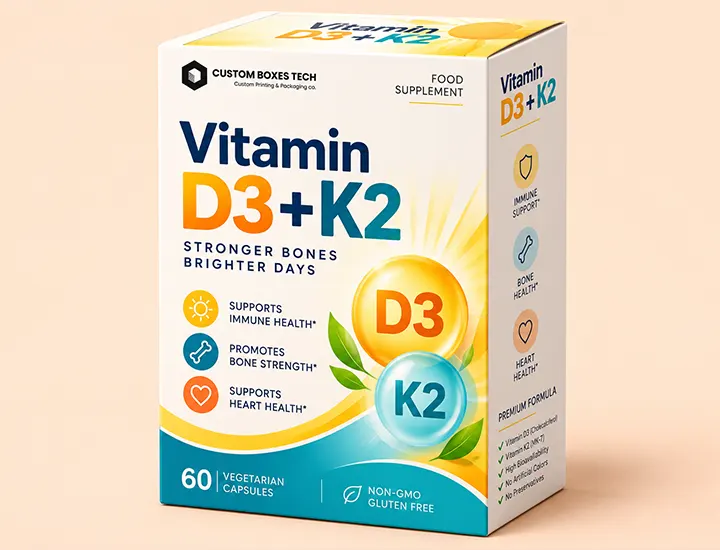vitamin d3+k2 supplement boxes