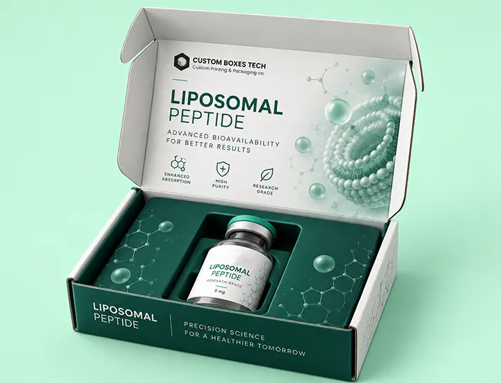 Liposomal Peptide Packaging Boxes