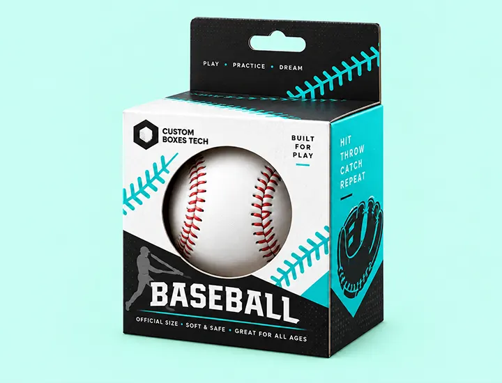 Custom Baseball Toy Boxes