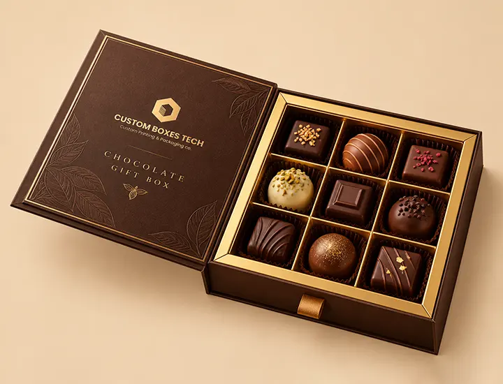 Custom Chocolate Gift Boxes