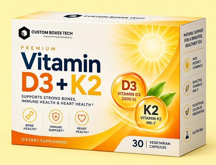 vitamin d3+k2 supplement boxes