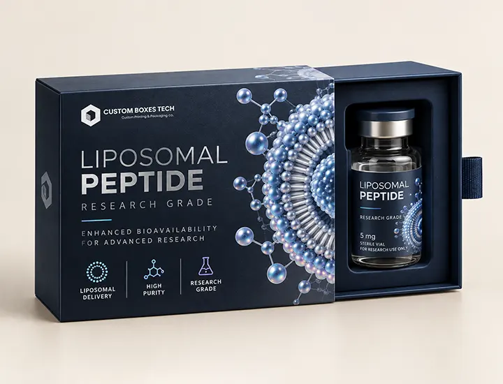 Liposomal Peptide Packaging Boxes