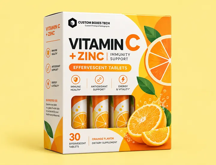 Vitamin C Packaging Boxes