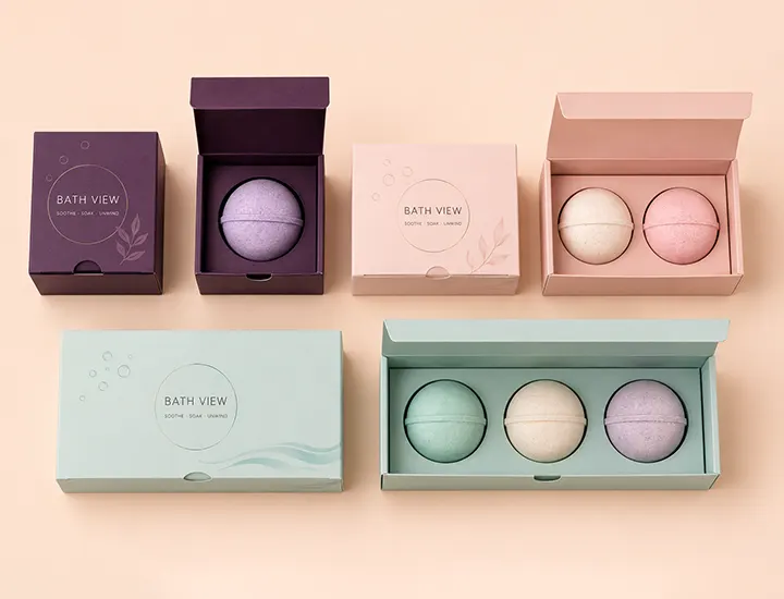 Custom CBD Bath Bomb Boxes