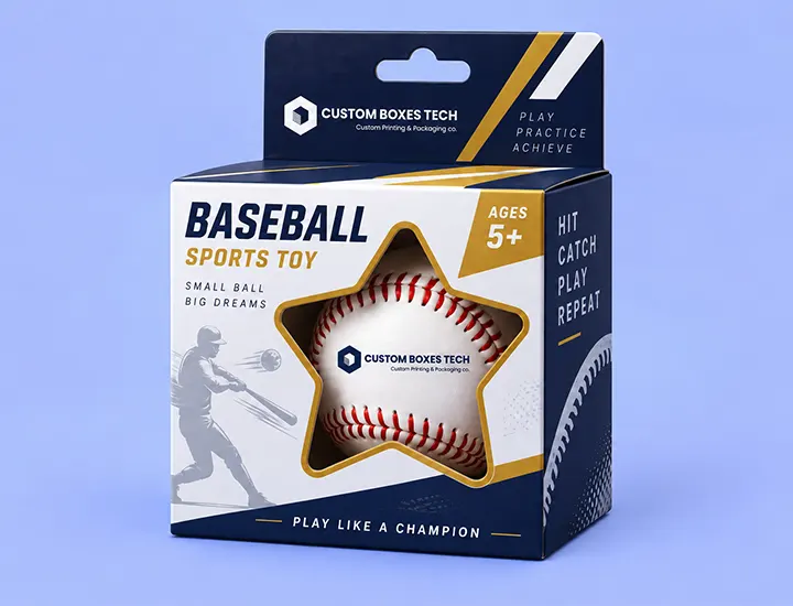 Custom Baseball Toy Boxes