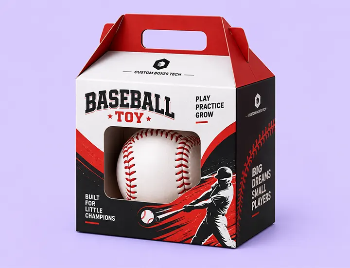 Custom Baseball Toy Boxes