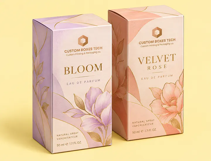 Fragrant cardboard boxes