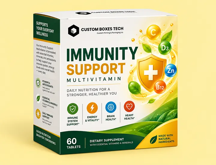 Custom Dietary Supplement Boxes