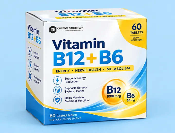 Vitamin b12+b6 packaging