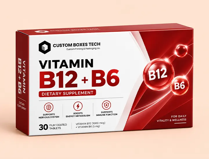 Vitamin b12+b6 packaging