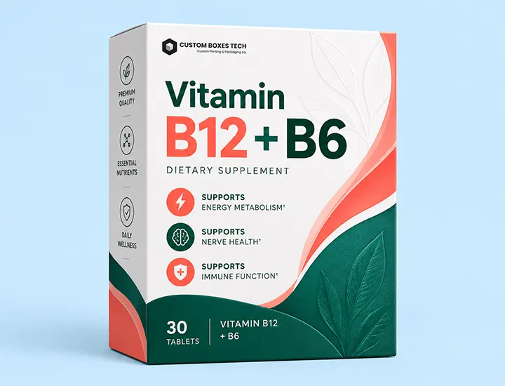Vitamin b12+b6 packaging