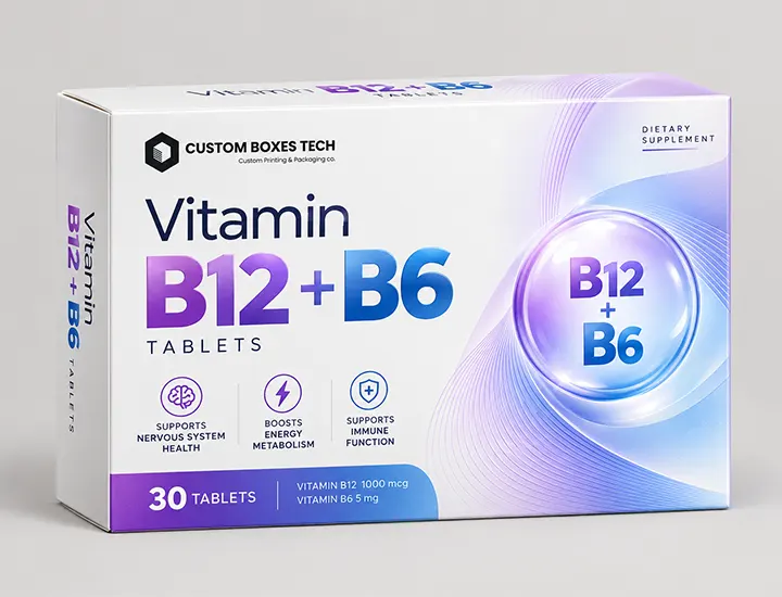 Vitamin b12+b6 packaging