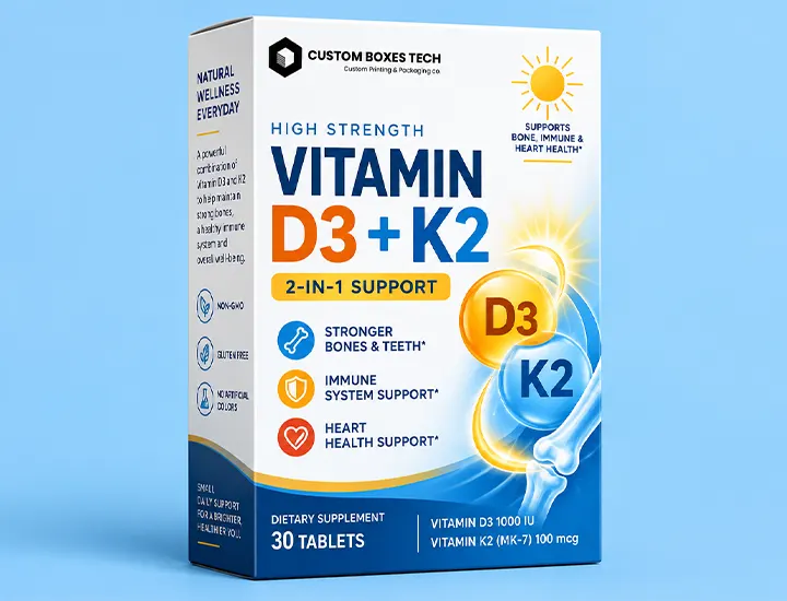 vitamin d3+k2 supplement boxes