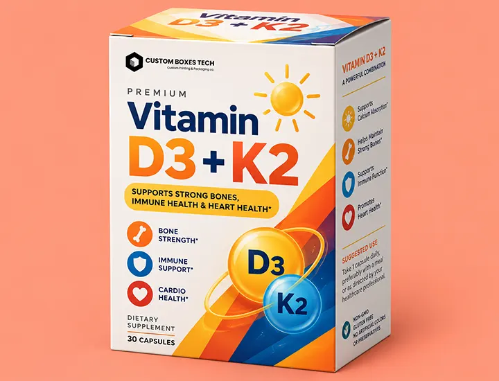 vitamin d3+k2 supplement boxes