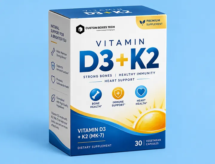 vitamin d3+k2 supplement boxes