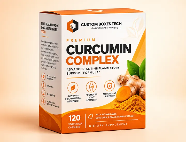 Inflammatory Supplement Packaging Boxes