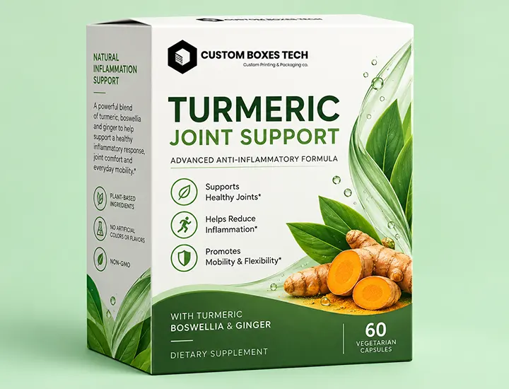 Inflammatory Supplement Packaging Boxes
