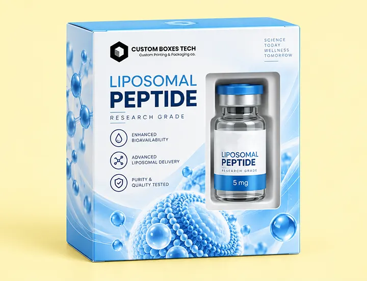 Liposomal Peptide Packaging Boxes