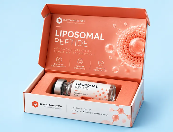 Liposomal Peptide Packaging Boxes