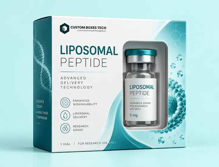 Liposomal Peptide Packaging Boxes