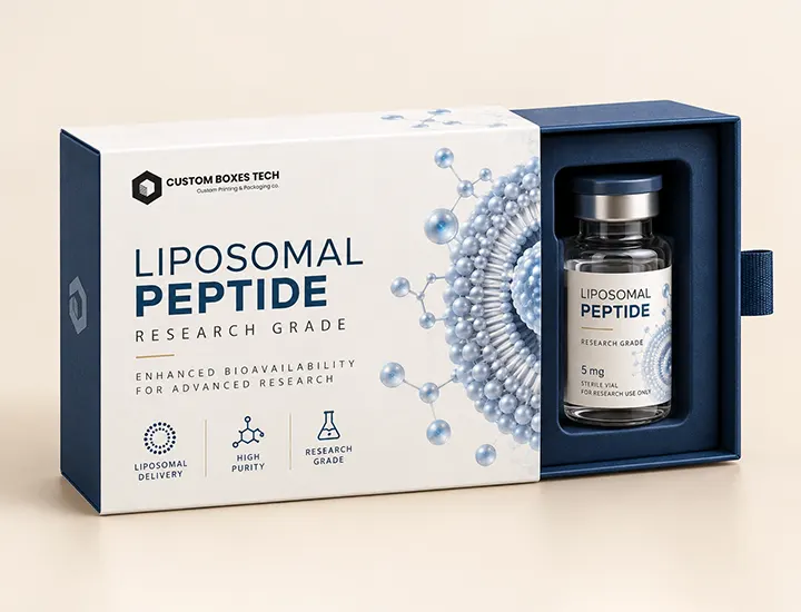 Liposomal Peptide Packaging Boxes