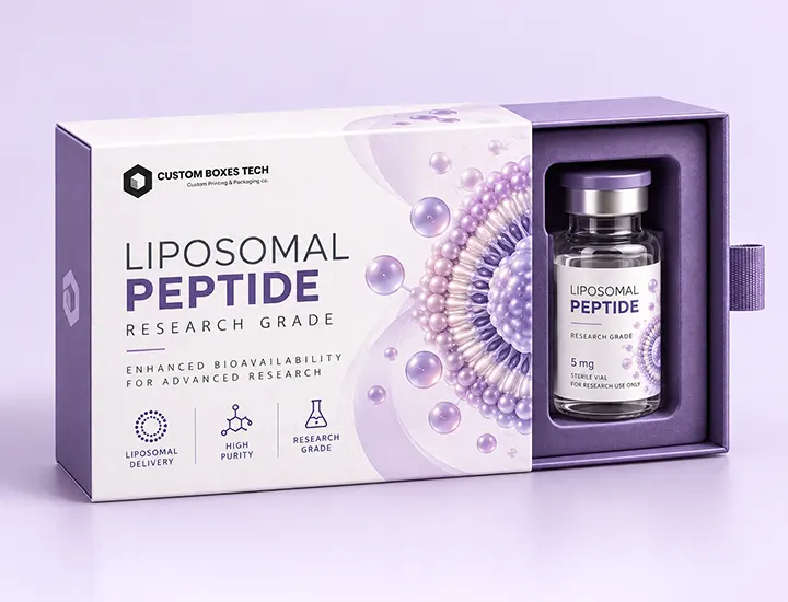 Liposomal Peptide Packaging Boxes