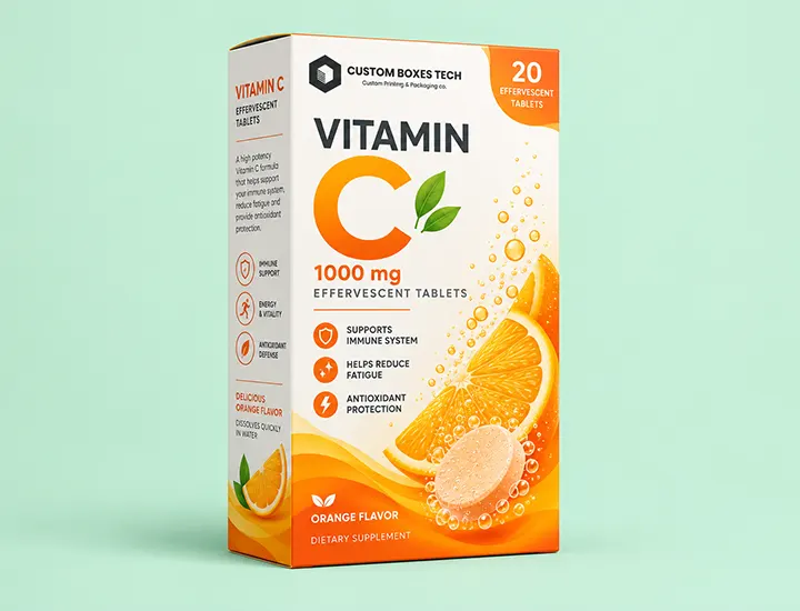 Vitamin C Packaging Boxes