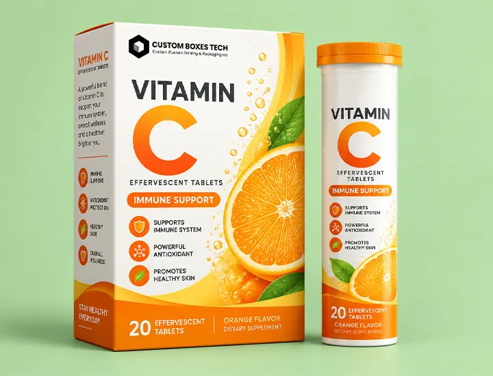 Vitamin C Packaging Boxes